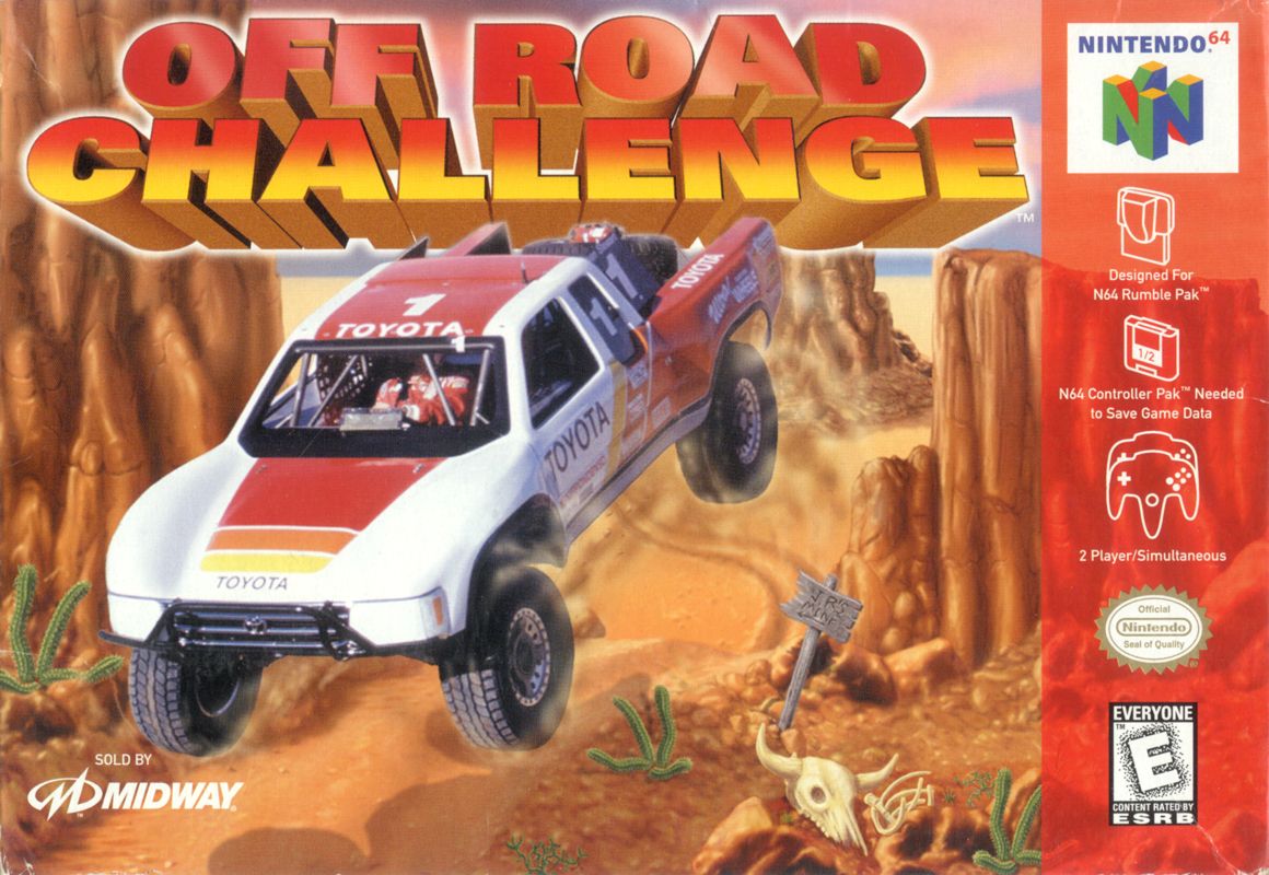 Off Road Challenge box art for Nintendo 64
